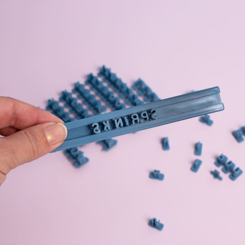 Alphabet & Number Embosser Set - Mini