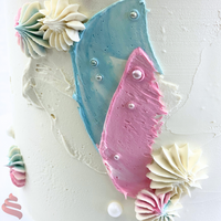 Baby Booties Cake