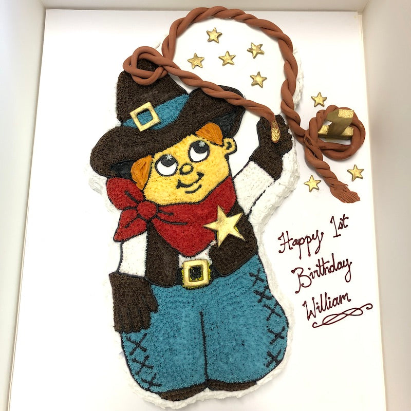 Cake Tin Hire - Cowboy