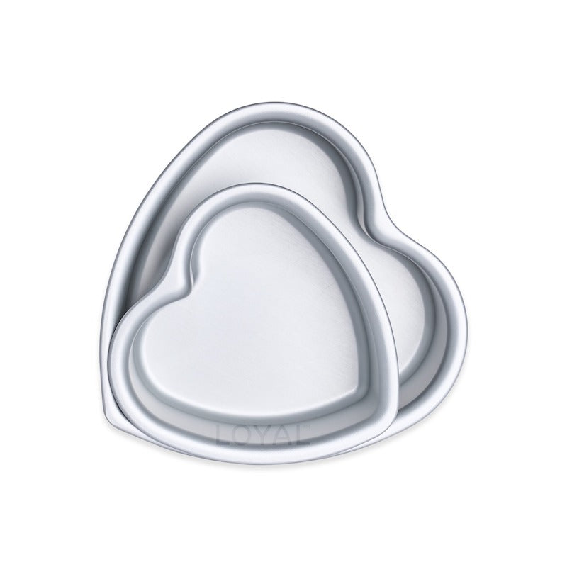 Cake Tins - Anodised Heart Shape