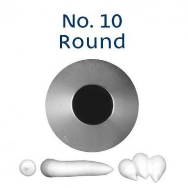 Stainless Steel Piping Nozzle - Round #10