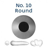 Stainless Steel Piping Nozzle - Round #10