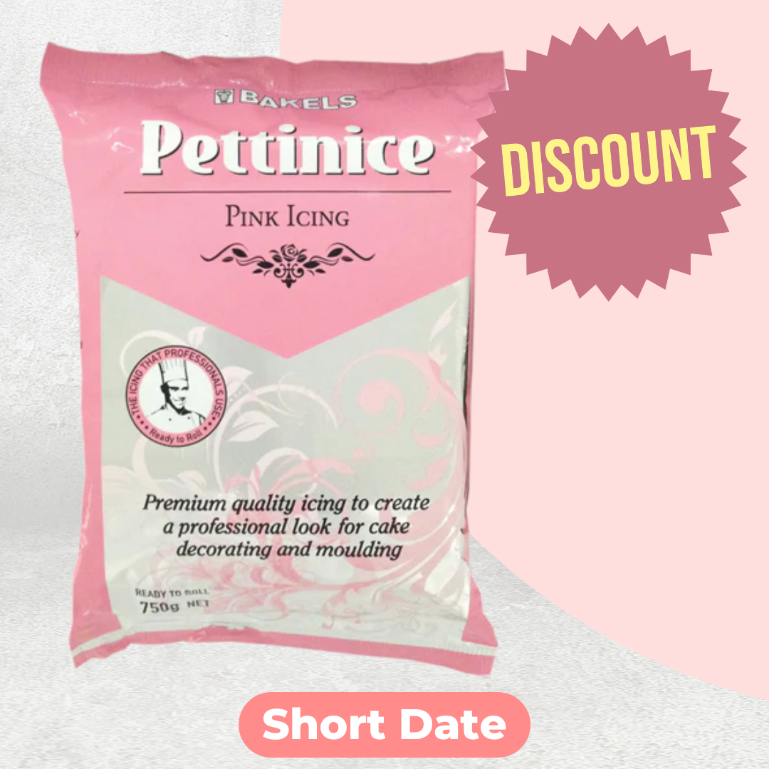 DISCOUNTED Fondant - Bakels Pettinice Pink 750g