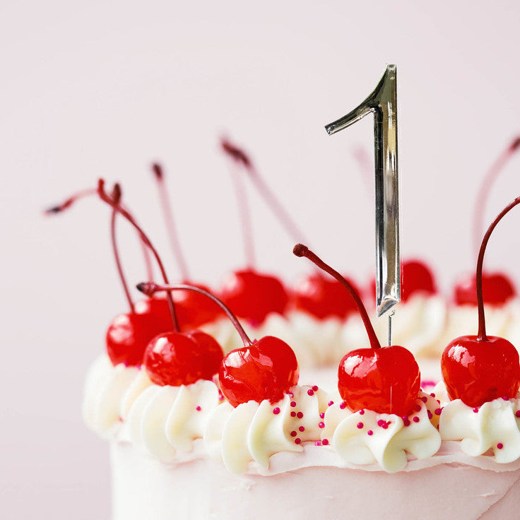 Cake Toppers - Metal Number 1
