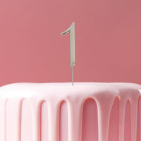 Cake Toppers - Metal Number 1
