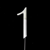 Cake Toppers - Metal Number 1