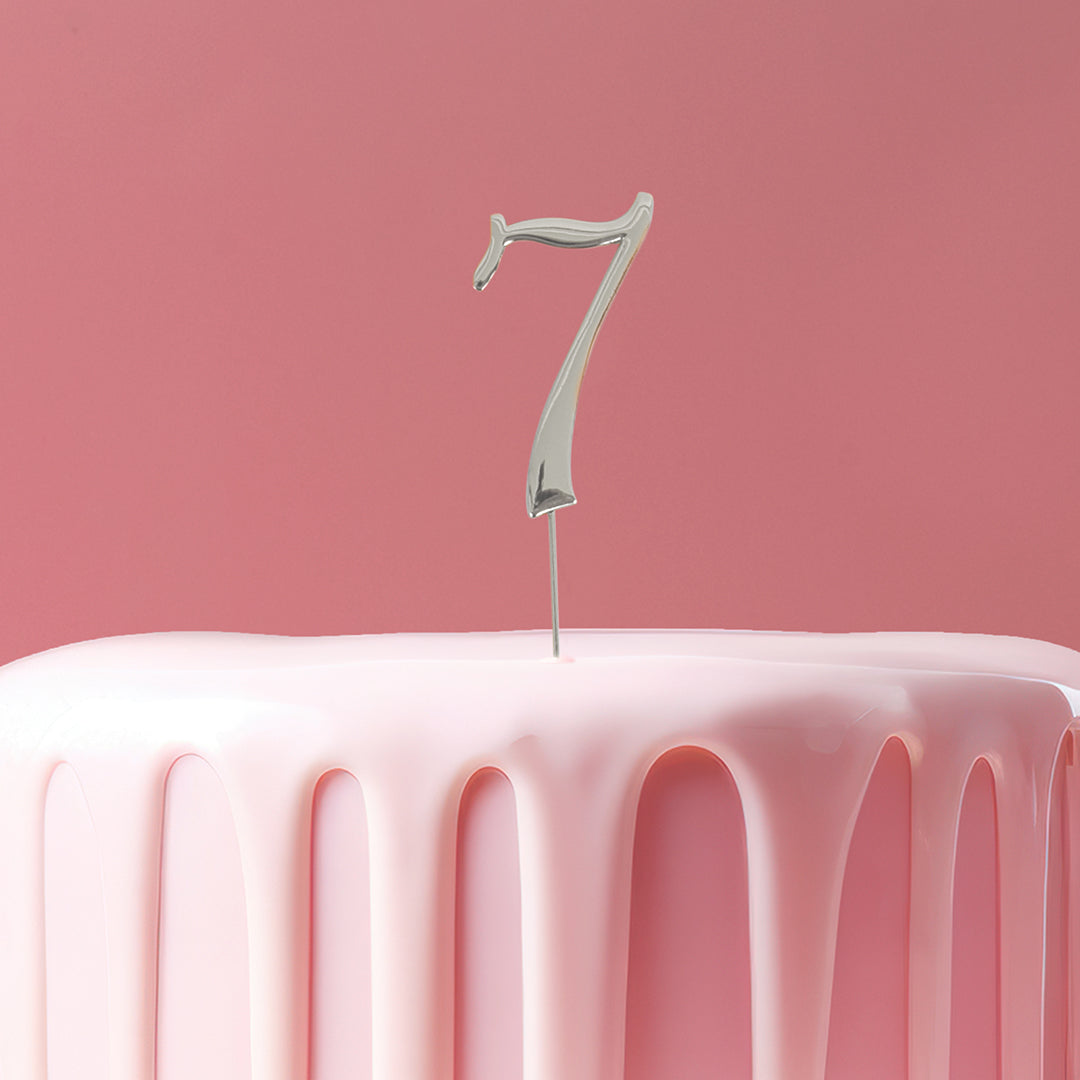 Cake Toppers - Metal Number 7