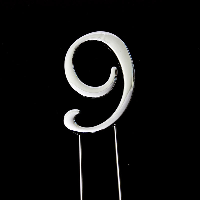 Cake Toppers - Metal Number 9