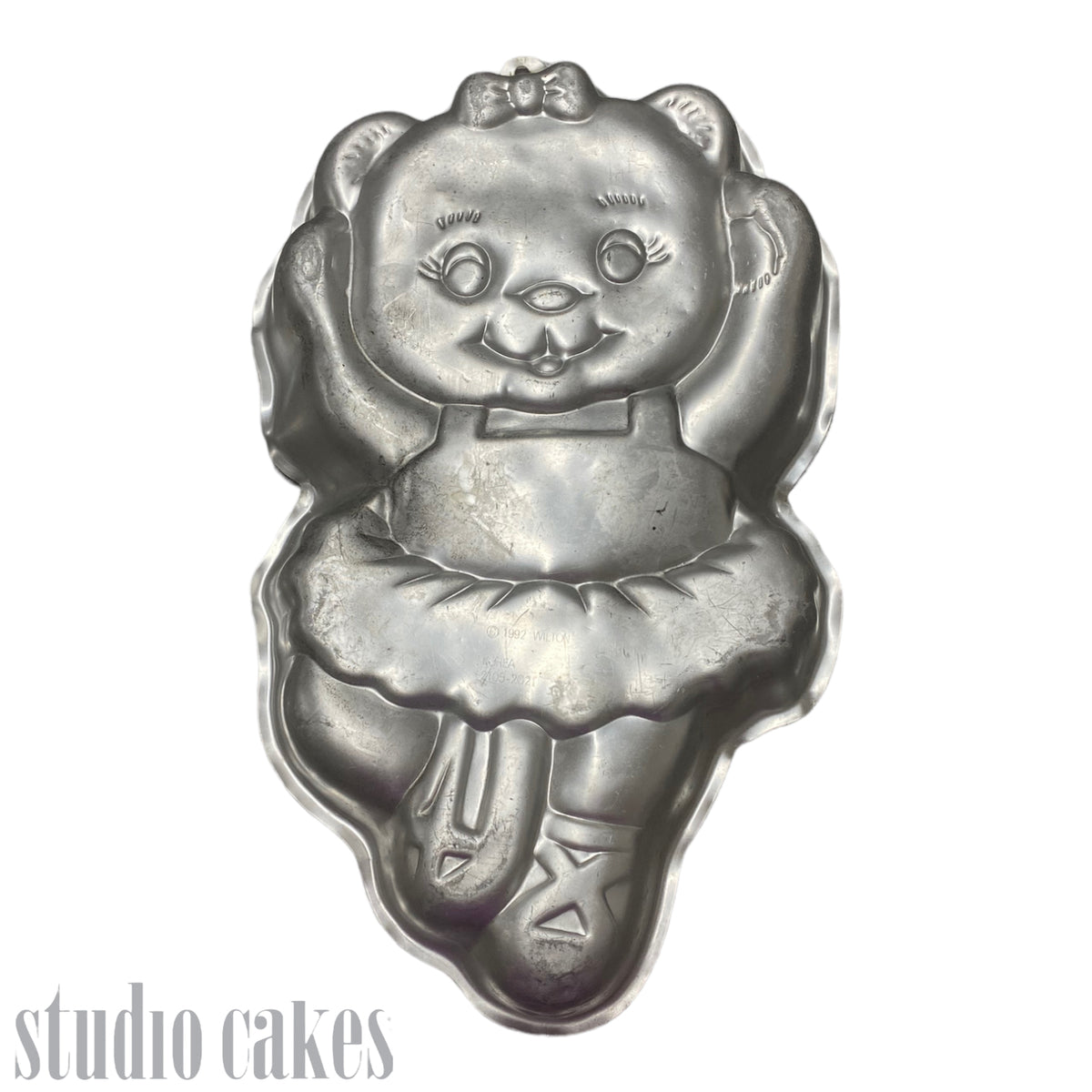 Cake Tin Hire - Ballerina Bear