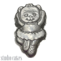 Cake Tin Hire - Ballerina Bear