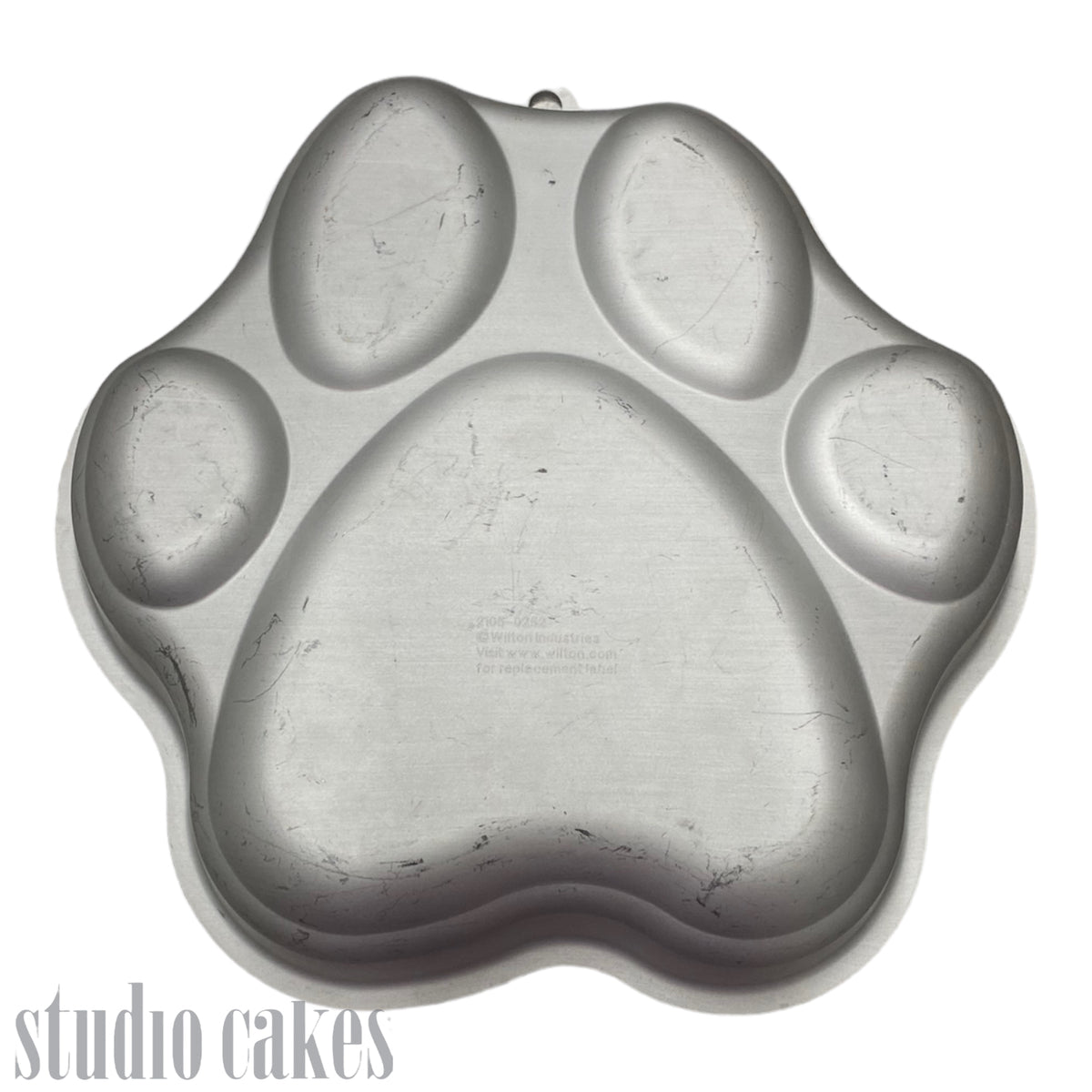 Cake Tin Hire - Paw Print