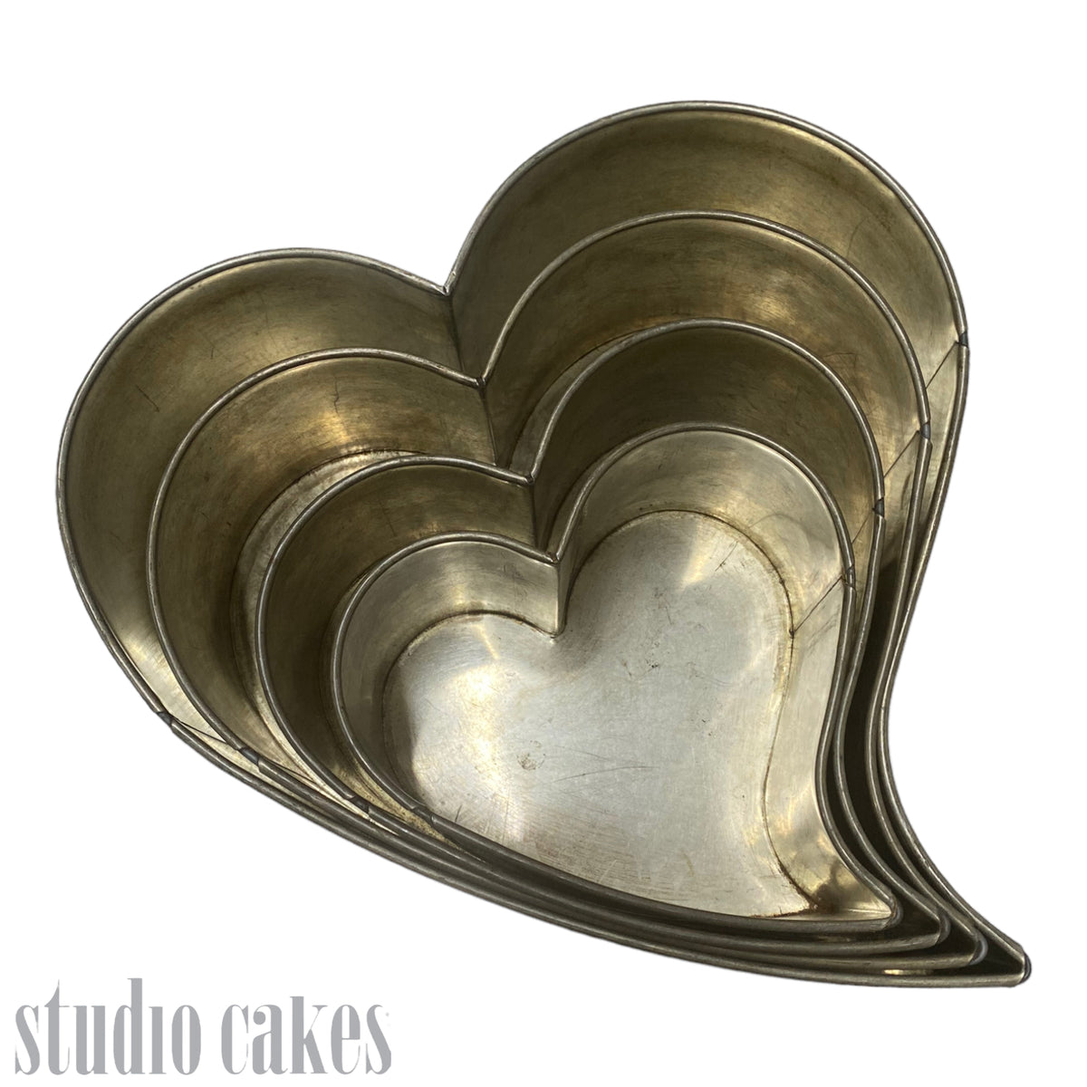 Cake Tin Hire - Funky Heart