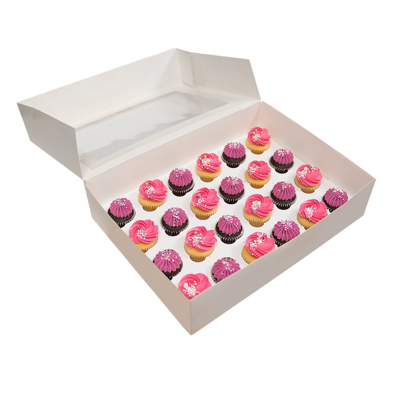 Cupcake Box - Mini/Bite-Sized 24 Hole
