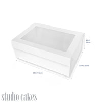 Cake Box - Rectangle with Window