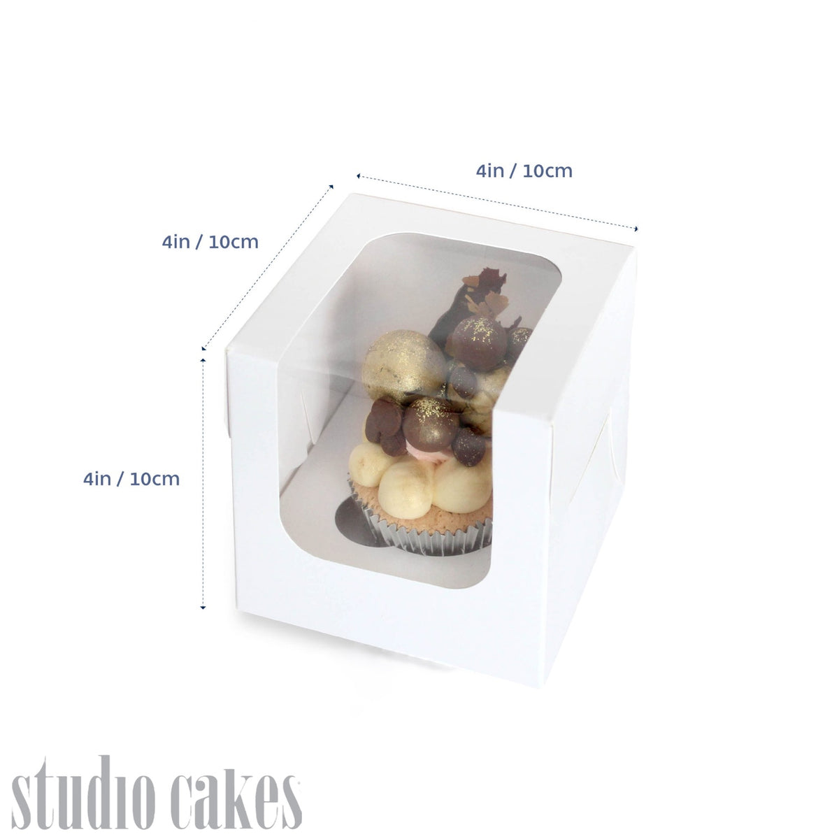 Cupcake Box - 1 Hole