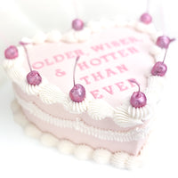 Heart Cake - Cherries on Top
