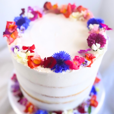 Flower Wreath Cake