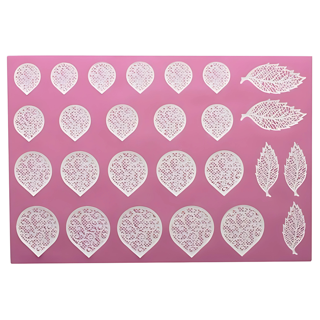 Cake Lace Mat - Florence Flowers