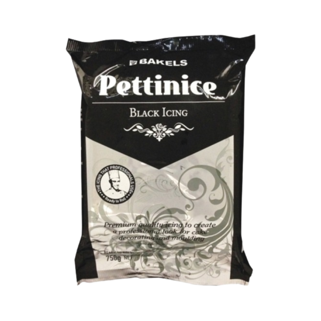 Fondant - Bakels Pettinice Black 750g