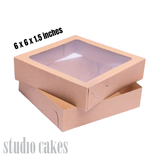Cookie Boxes - Brown Kraft