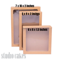 Cookie Boxes - Brown Kraft