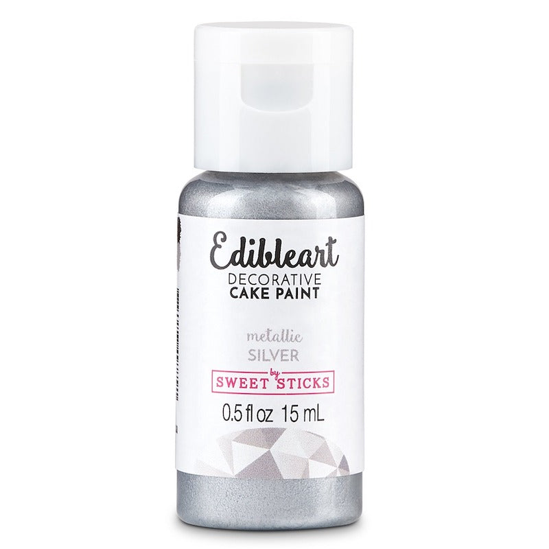 Edible Art Metallic Paint Silver