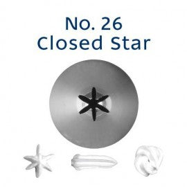 Stainless Steel Piping Nozzle Closed Star #26