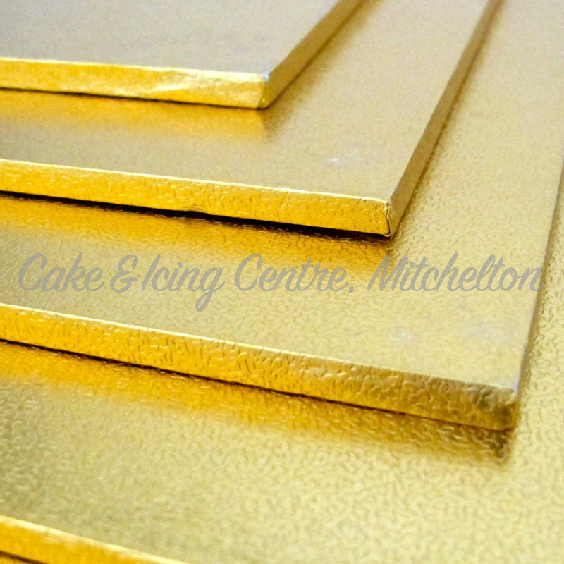 Cake Boards - Square Gold