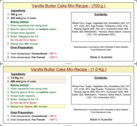 Cake Mix - Classic Vanilla 700g