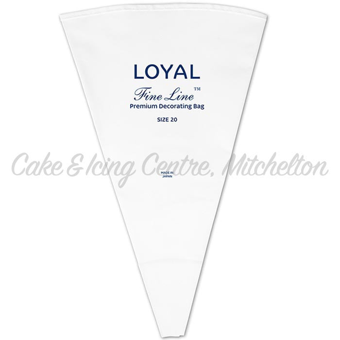 Decorating Piping Bags - Premium Fine line re-usable