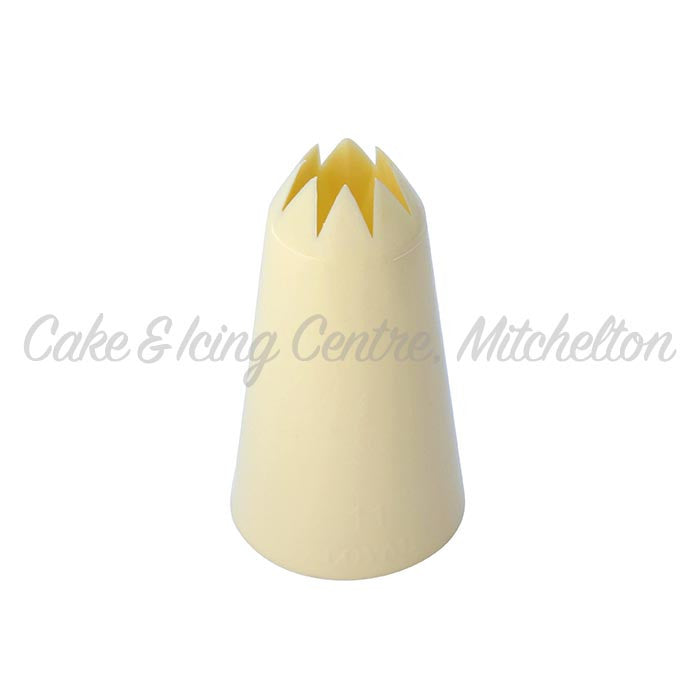Pastry Piping Tubes - Star Sizes 3 - 17