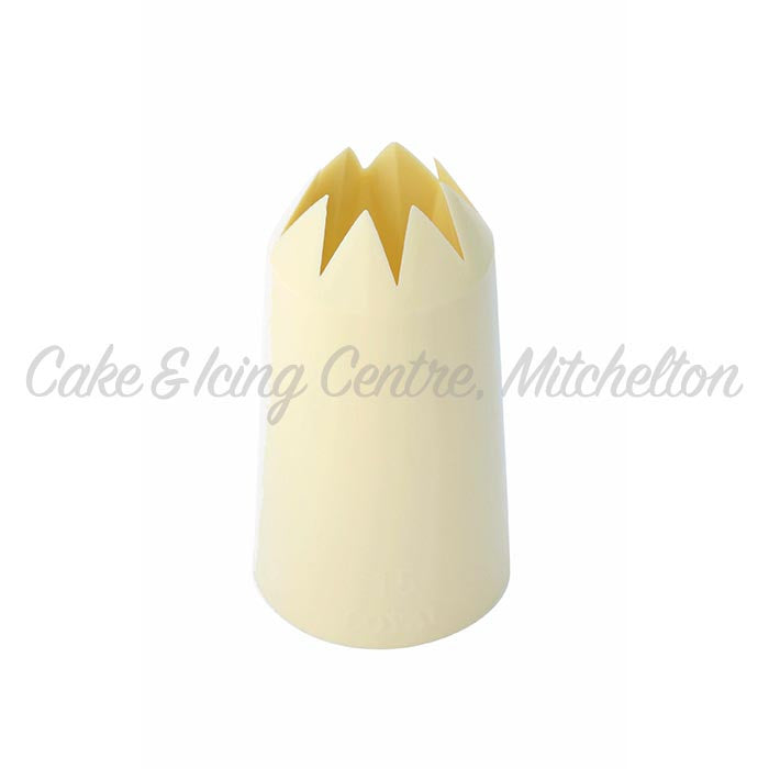 Pastry Piping Tubes - Star Sizes 3 - 17
