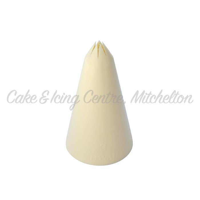 Pastry Piping Tubes - Star Sizes 3 - 17