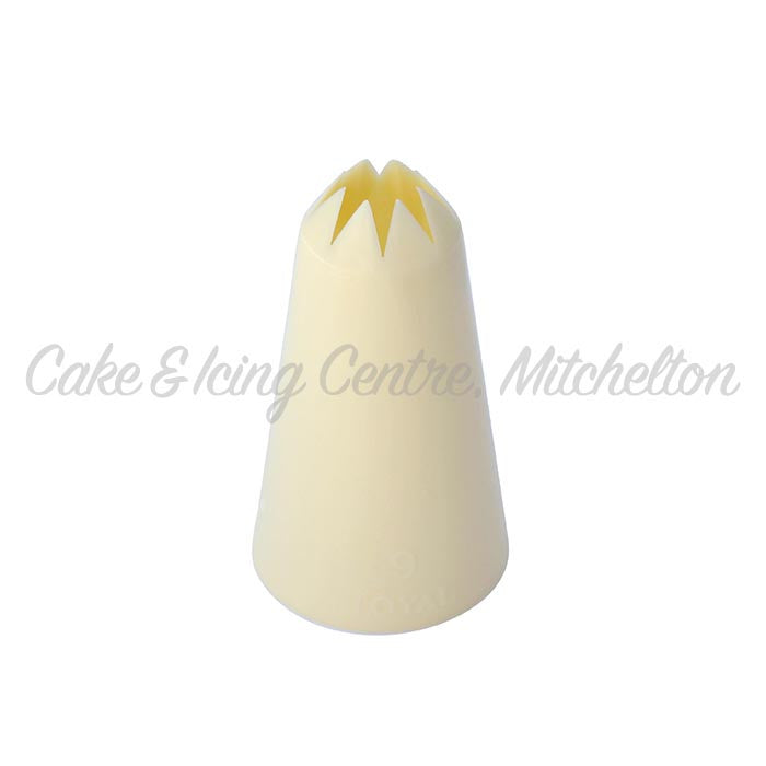 Pastry Piping Tubes - Star Sizes 3 - 17