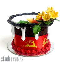 Mini Christmas Cakes - Christmas Bells