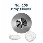 Stainless Steel Piping Nozzle - Drop Flower #109