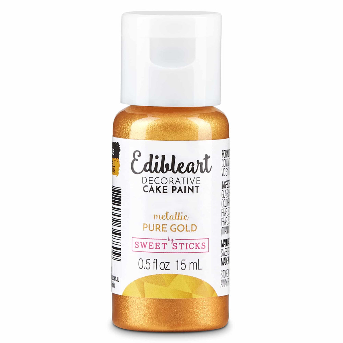 Edible Art Metallic Paint Gold - Pure Gold