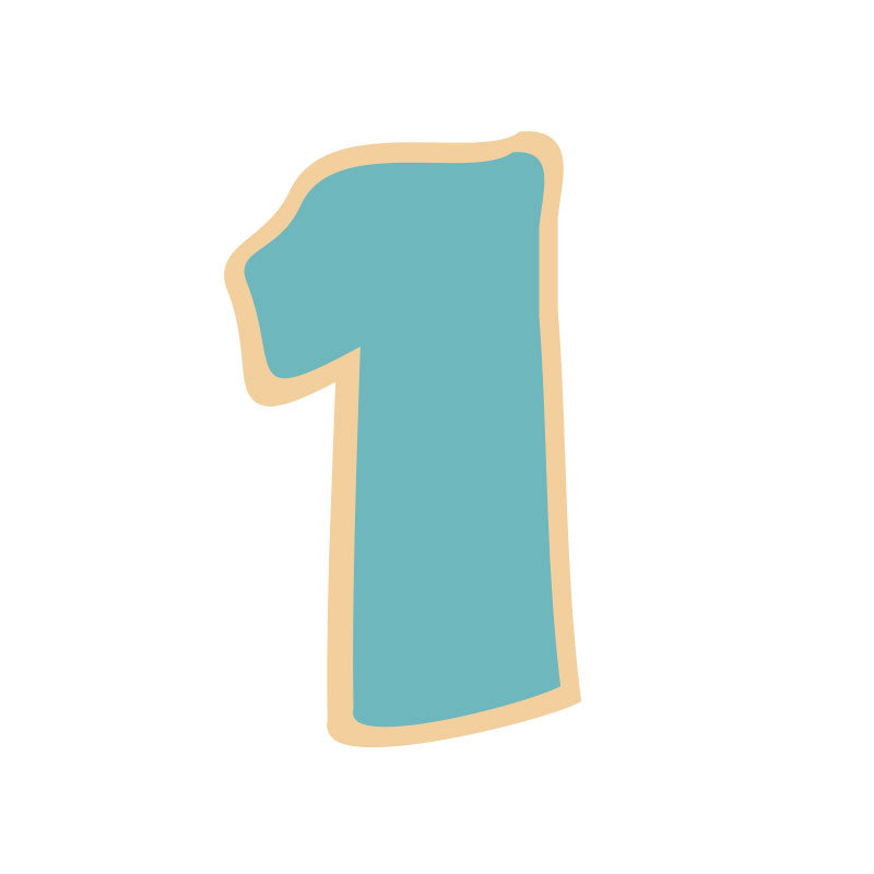 Cookie Cutter - Number 1