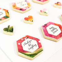 Custom Edible Cookigram - Say it with Cookies!