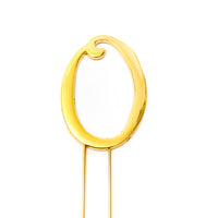 Cake Toppers - Metal Number 0