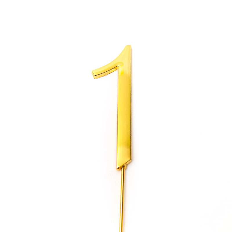 Cake Toppers - Metal Number 1