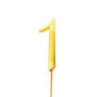 Cake Toppers - Metal Number 1