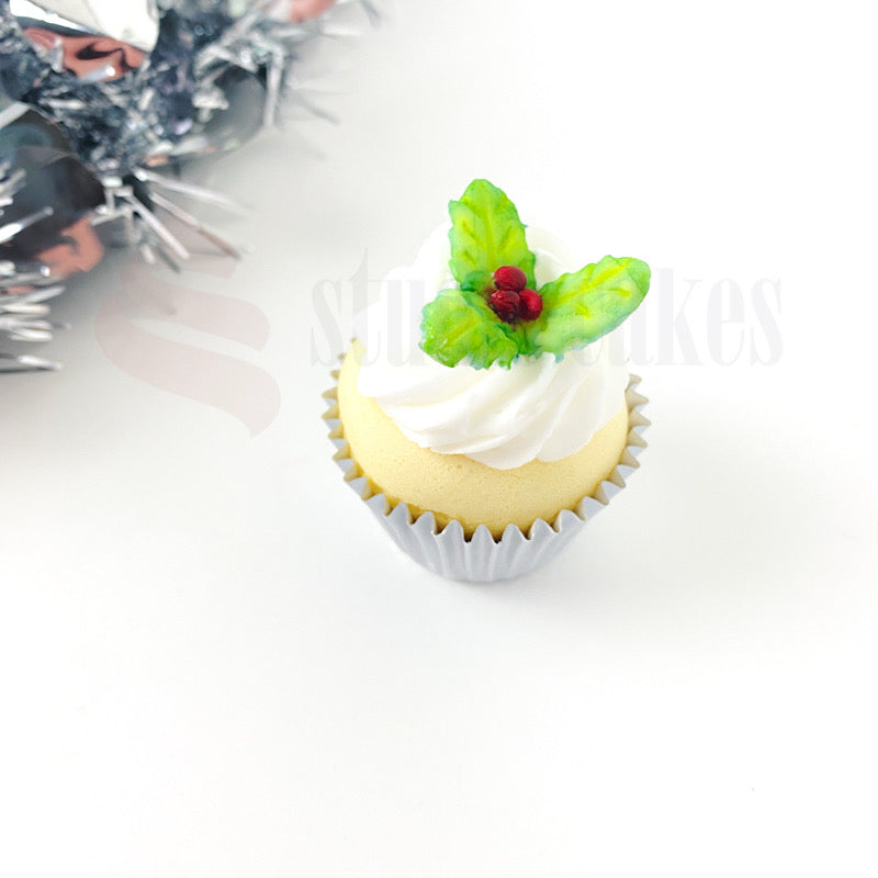 Silicone Mould - Christmas Holly Leaves