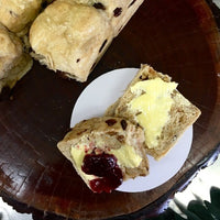 Lightly Spiced Fruit Buns (Hot Cross Buns) - 9 Pack