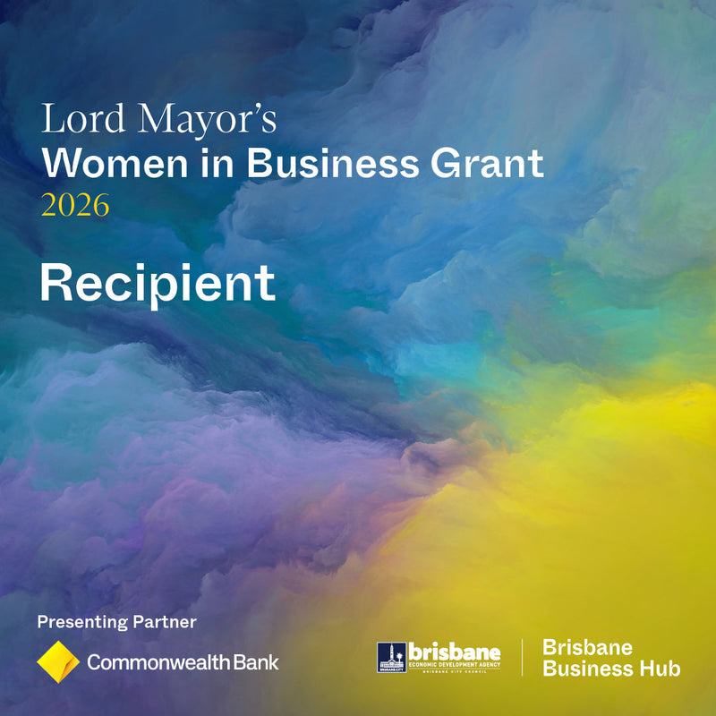 We Won the Brisbane Lord Mayor's Women in Business Grant!