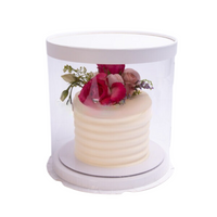 Cake Box - Clear Cylinder Display Box