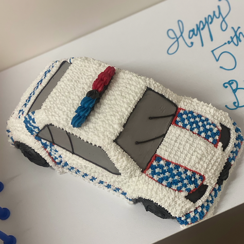 Cake Tin Hire - 3D Car
