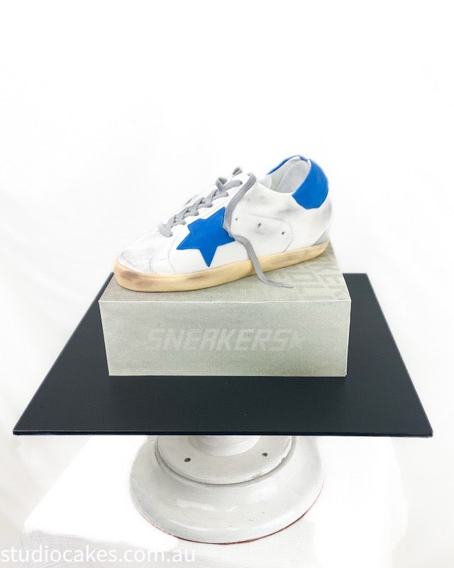 Shoebox Sneaker Cake