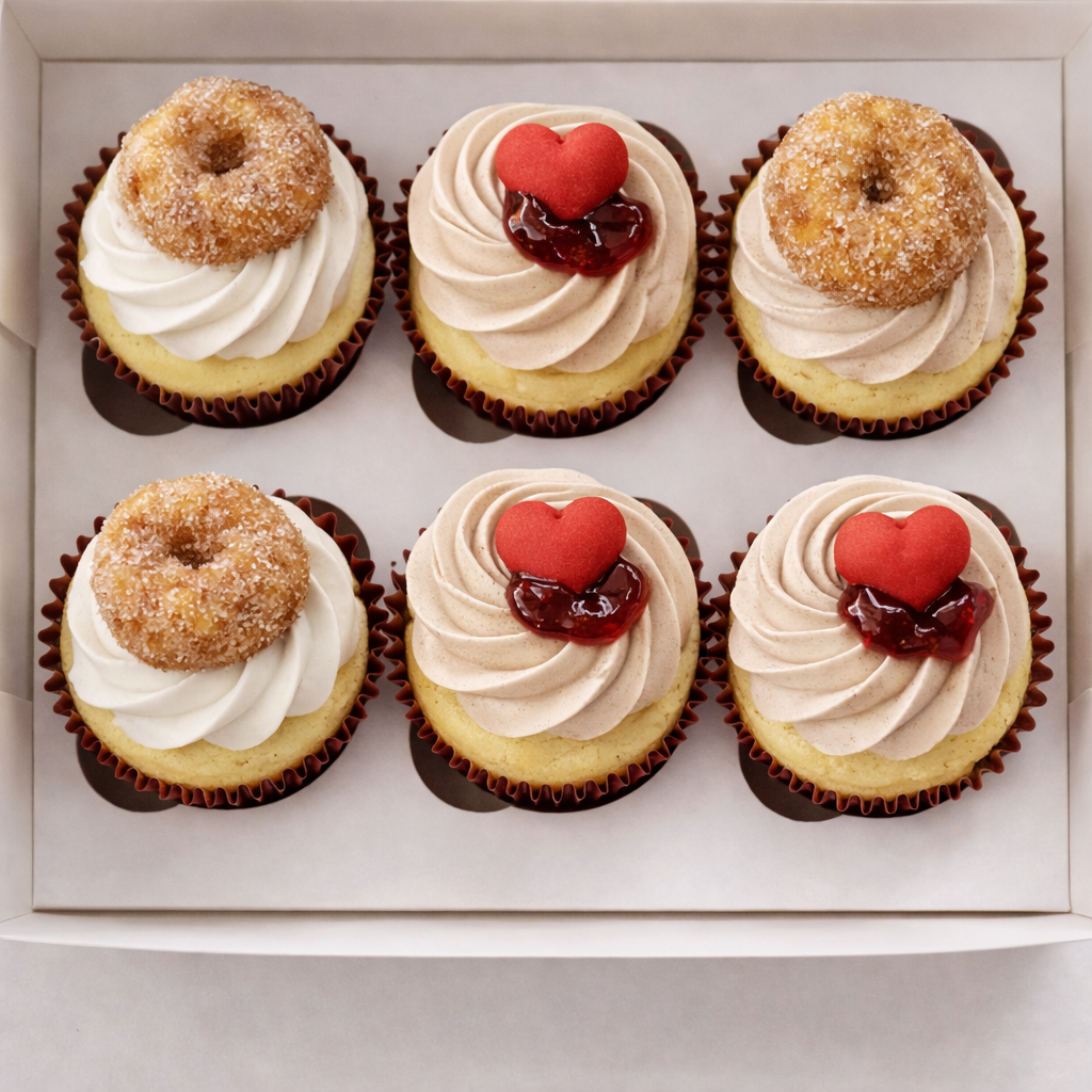 Valentine’s Mixed Cupcake Box