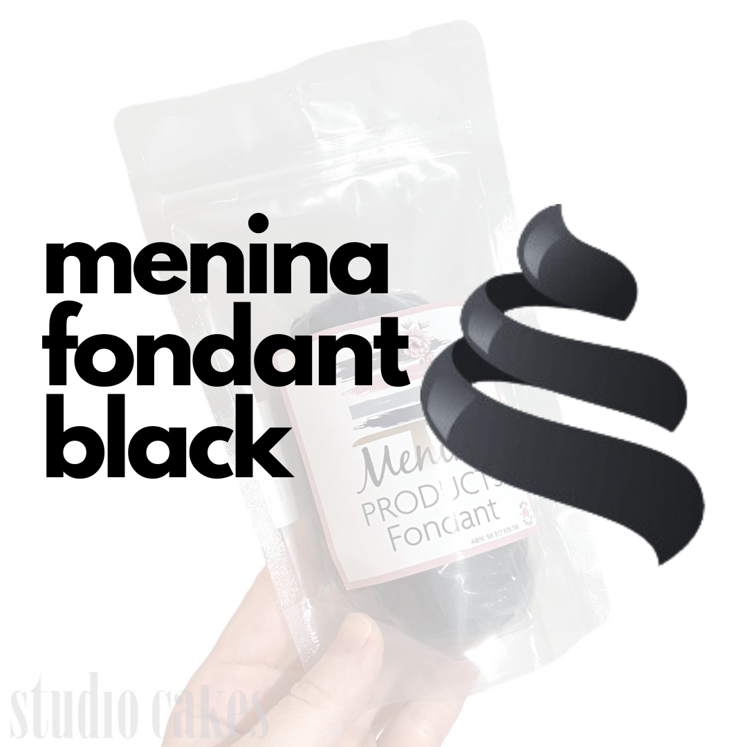 Fondant - Menina 250g Black